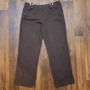 Cato Linen Brown Pants